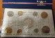 France Set Coins 1974 Coffret Francia Serie Zecca Parigi 9 Monete BU - BU, BE, Astucci E Ripiani