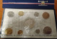 France Set Coins 1974 Coffret Francia Serie Zecca Parigi 9 Monete BU - BU, BE & Estuches