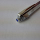 Delcampe - Vintage CRITERIUM 2707 Ballpoint Pen Blue Aluminum France Chrome Trim #5482 - Pens