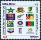 Delcampe - 2010 Bangladesh Full Year Set Pack Collection 15 Stamp 8 MS Scout Buddha Cricket Flower Tiger Elephant Bird Women FREE S - Bangladesch