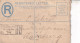 STATIONERY  1896   REGISTERED  A HAMBURG - Singapour (...-1959)