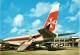 Postcard Valletta Luqa Airport - Flugzeug 1992 - Malta