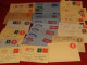 Delcampe - ROYAUME UNI - GB - LOT DE 47 Enveloppe FDC -AEROGRAMME - CARTE - 1952-1971 Dezimalausgaben (Vorläufer)