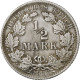 Monnaie, GERMANY - EMPIRE, 1/2 Mark, 1918, Karlsruhe, TTB, Argent, KM:17 - 1/2 Mark