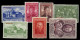 */** 551Ma/57Ma Y 560Ma Y 565Ma. Colón. Sobrecarga Muestra En Rojo. 7 Valores. Ligeras Sombras Del Tiempo. Cat. 41 €. - Errors & Oddities