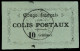 CONGO. Paquetes Postales. Ø 1. Cat. 250 €. - Used Stamps