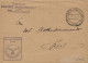Carta Circulada Con Marca Komando Panzershiff Admiral Graf Spee La Marina Alemana, El 17/7/37. Fuerzas Alemanas Que Luch - Bolli Di Censura Nazionalista