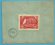 427 Op Geillustreerde Brief (Hond/chien) Met Stempel NAMUR, Verso Vignet CANARIS SAXONS (vogel/oiseau) - 1936-1957 Col Ouvert