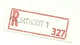 848a+1029+1068 Op Brief Aangetekend Sterstempel (Relais) * KALMTHOUT 3 *  Met Aantekenstrookje KALMTHOUT 1 - 1953-1972 Brillen