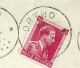 528+572 Op Brief Aangetekend Sterstempel (Relais) * ORTHO* - 1936-51 Poortman