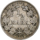 Monnaie, GERMANY - EMPIRE, 1/2 Mark, 1905, Munich, TB+, Argent, KM:17 - 1/2 Mark