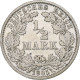 Monnaie, Empire Allemand, 1/2 Mark, 1905, Stuttgart, TTB, Argent, KM:17 - 1/2 Mark