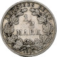 Empire Allemand, 1/2 Mark, 1905, Stuttgart, Argent, TTB - 1/2 Mark