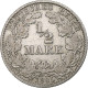 Monnaie, GERMANY - EMPIRE, 1/2 Mark, 1905, Karlsruhe, TB+, Argent, KM:17 - 1/2 Mark