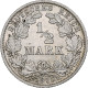 Empire Allemand, 1/2 Mark, 1915, Karlsruhe, Argent, TTB, KM:17 - 1/2 Mark