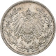 Empire Allemand, 1/2 Mark, 1915, Karlsruhe, Argent, TTB+, KM:17 - 1/2 Mark