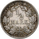 Empire Allemand, 1/2 Mark, 1915, Berlin, Argent, TTB, KM:17 - 1/2 Mark