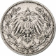 Empire Allemand, 1/2 Mark, 1906, Muldenhütten, Argent, TB+, KM:17 - 1/2 Mark