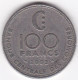 Comores 100 Francs 2003, En Cupronickel, KM# 18a - Comorre