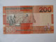 Gambia 200 Dalasis 2019 AUNC Banknote See Pictures - Gambie