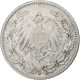 Empire Allemand, 1/2 Mark, 1906, Hambourg, Argent, TB+, KM:17 - 1/2 Mark