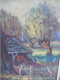VAN DER SMISSEN Leo - Schilderij O/D Peinture HsT Gesigneerd Signé Brugse School Dendermonde Brugge Landschap + Animatie - Huiles