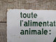 Delcampe - Ancien Plaque Enseigne Émaillée Publicitaire Aliments Composés Sanders Agricole - Emailplaten (vanaf 1961)