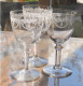 Delcampe - - VERRES CRISTAL Gravé SAINT LOUIS Modèle MILLET XIXe Table Vitrine Collection   E - Vetro & Cristallo