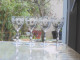 Delcampe - -8 VERRES CRISTAL Gravé SAINT LOUIS BARTHOLDI XIXe Table Vitrine Collection  E - Glass & Crystal