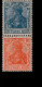 Deutsches Reich S 17 Germania MNH Postfrisch ** Neuf - Postzegelboekjes & Se-tenant