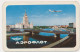 Pocket Calendar AEROFLOT USSR Soviet Airlines. Moscow. Airplane 1964 Vintage Old Pocket Calendar - Petit Format : 1981-90