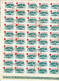 Delcampe - 1962 - Sports Nautiques  FULL X 50 NON DANTELE - Full Sheets & Multiples