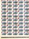 Delcampe - 1962 - Sports Nautiques  FULL X 50 NON DANTELE - Full Sheets & Multiples