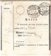 Latvia Lettland 1937 Postal History Money Transfer Receipt - Lettonie