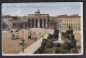 GERMANY - Berlin - Pariser Platz Und Brandenburger Tor / Postcard Circulated, 2 Scans - Porta Di Brandeburgo