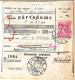 Latvia Lettland 1937 Postal History Money Transfer Receipt - Lettonie