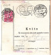 Latvia Lettland 1937 Postal History Money Transfer Receipt - Lettonie