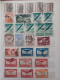 Delcampe - ARGENTINA BIG STOCK 5 ALBUM 1870/1998 CANCEL MNH PERFIN OVERPRINT FRAGMANT TAXE 75 SCANNERS - Lots & Serien