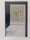 LOT HERALDIEKE LEEUW MET JAARTAL POSTFRIS MET CUR OP 40C BOL OP NEUS - 1951-1975 Heraldieke Leeuw