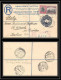 1718/ Afrique Du Sud (RSA) N°2 Complément Entier Stationery Enveloppe Cover Registered Pour Italie (italy) 1930 - Covers & Documents