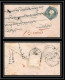 1922/ Inde (India) Entier Stationery Enveloppe (cover) N°4 Victoria 1/2 Anna Green  - Buste