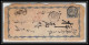 2002/ Japon (Japan) Entier Stationery Enveloppe (cover) 1 Sen Blue Type 1873  - Cartes Postales