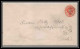 2322/ Danemark Denmark Entier Stationery Enveloppe (cover)  +/- 1890 - Ganzsachen