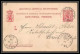 2988/ Luxembourg (luxemburg) Entier Stationery Carte Postale (postcard) N°44 Echternach Pour Trier 1888 - Postwaardestukken