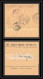 3049/ Inde India Entier Stationery Bande Journal Newspapers Wrapper Bombay 1891 Anglo Indian Advocate - 1882-1901 Keizerrijk