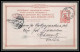 3085/ Grèce (Greece) Entier Stationery Carte Postale (postcard) N°13 Pour Chemnitz Allemagne Germany 1905 - Postwaardestukken