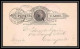 3254/ USA Entier Stationery Carte Postale (postcard) N°8 Pour Guanajuato Mexico 1889 - ...-1900