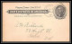 3389/ USA Entier Stationery Enveloppe (cover) 1898 Jefferson  - ...-1900