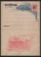 4003/ Brésil (brazil) Entier Stationery Carte Lettre Letter Card N°2c Neuf (mint) Tb 1894 - Postwaardestukken