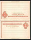 4026/ Brésil (brazil) Entier Stationery Carte Postale (postcard) N°38 Neuf (mint) + Réponse 1914 - Ganzsachen